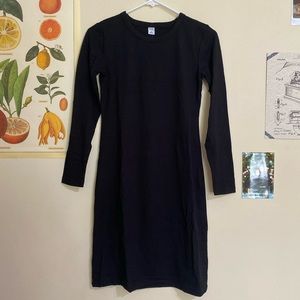 Black T-Shirt Dress